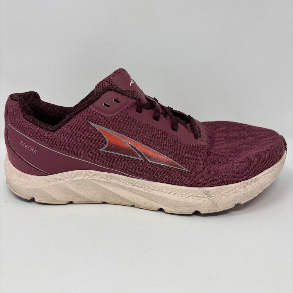 Altra Rivera Womens Size 9 Burgundy Red Athletic Running Shoes (AL0A4VQV019)